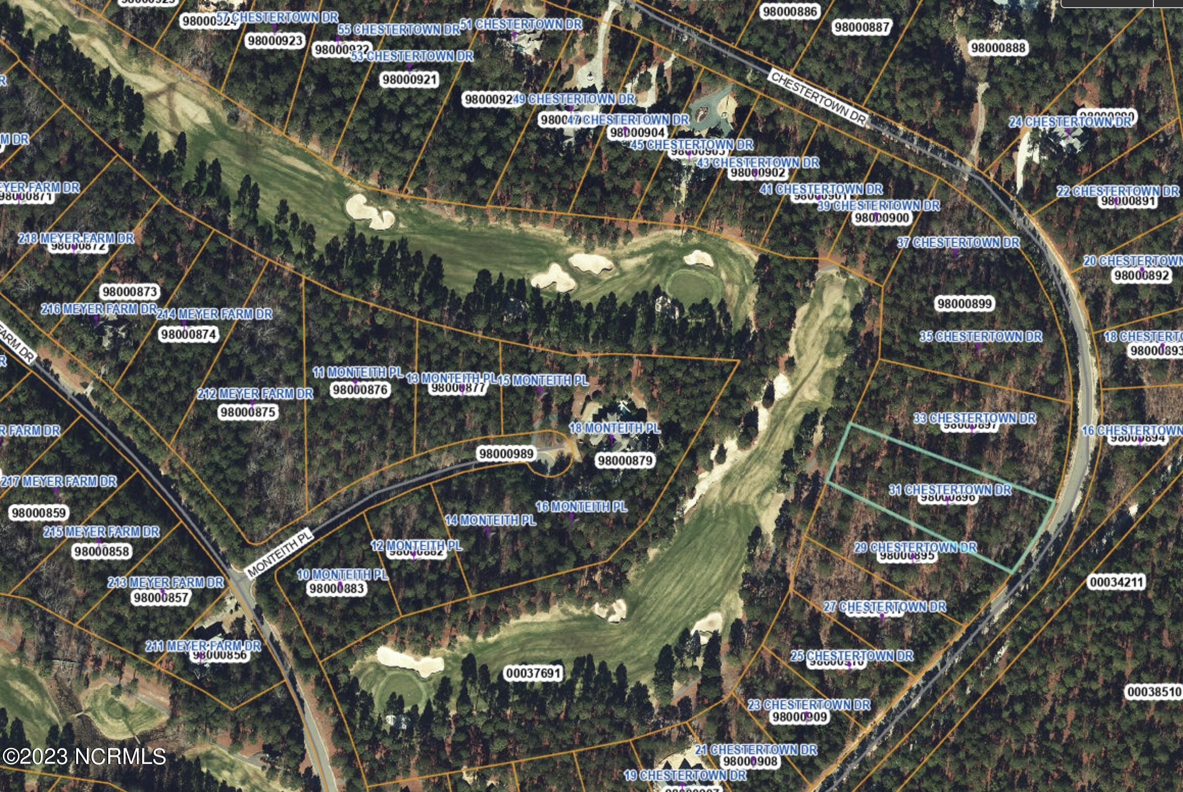 31 Chestertown Drive Pinehurst, NC 28374 - Photo 4 of 12 Aerial Photo