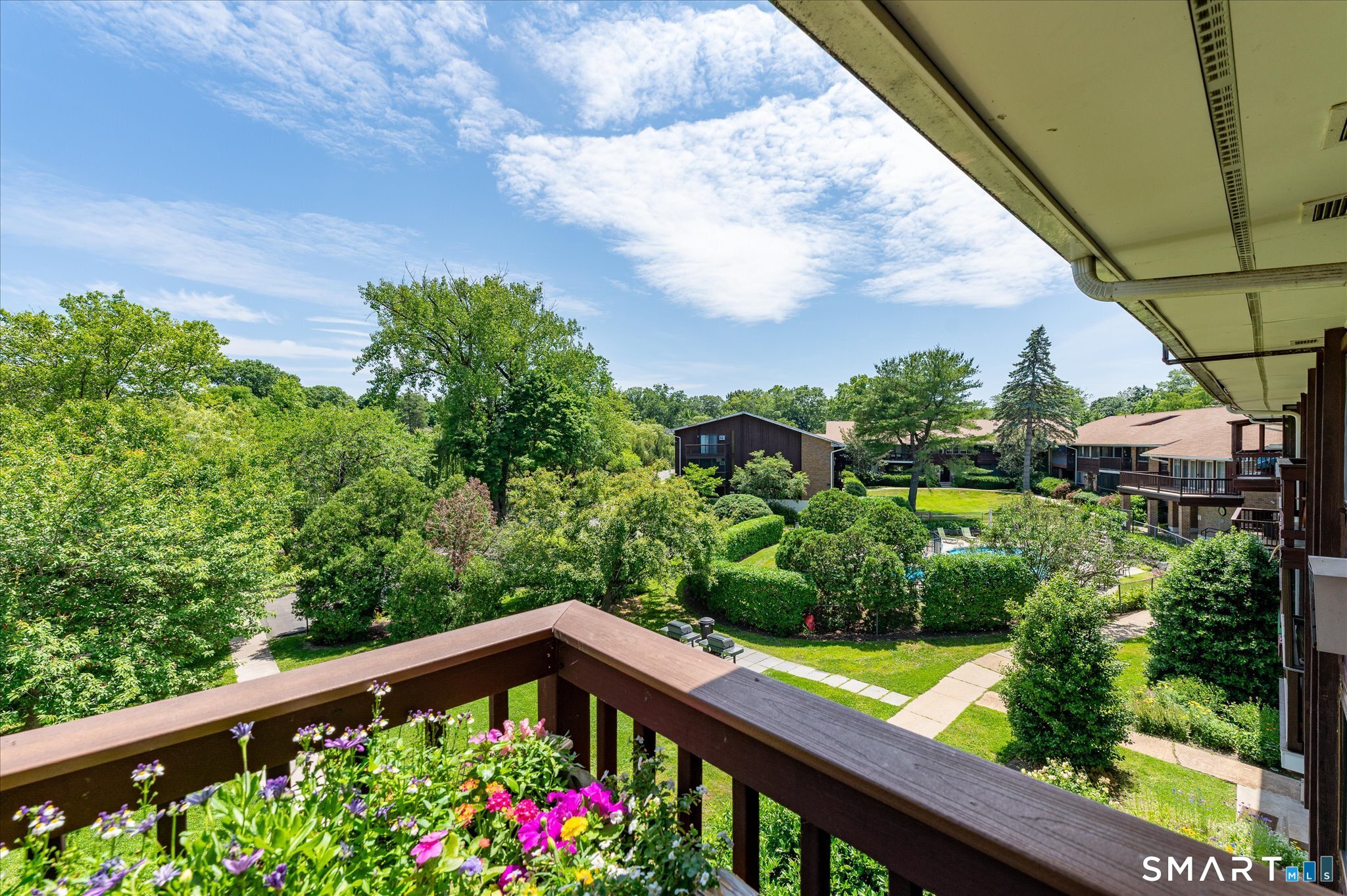 154 Cold Spring Road, Unit 23 Stamford, CT 06905 - Photo 24 of 34 A view of the pool from your balcony