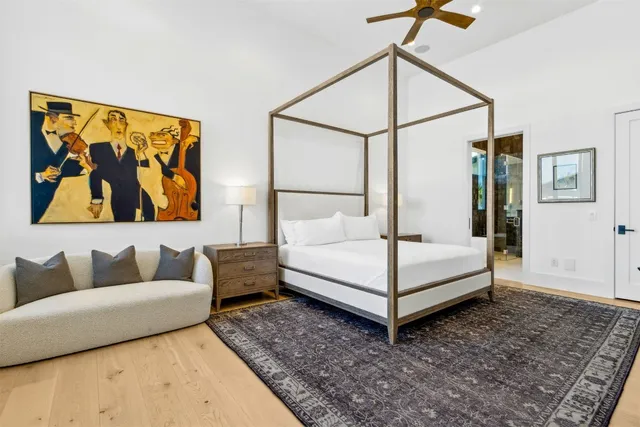 a view of city and ocean