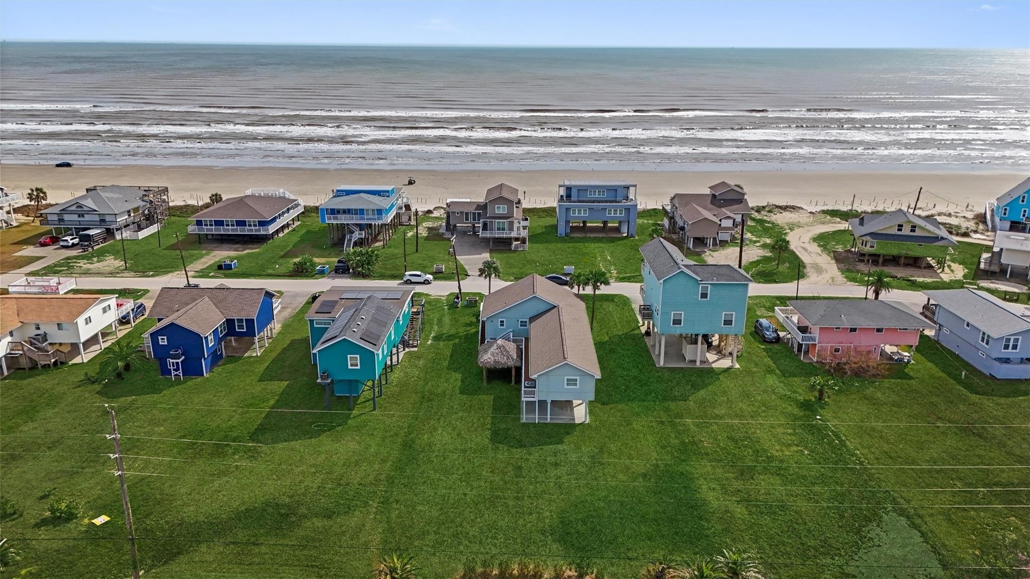 16634 Jamaica Beach Road Galveston, TX 77554 - Photo 3 of 47 a view of outdoor space and ocean view