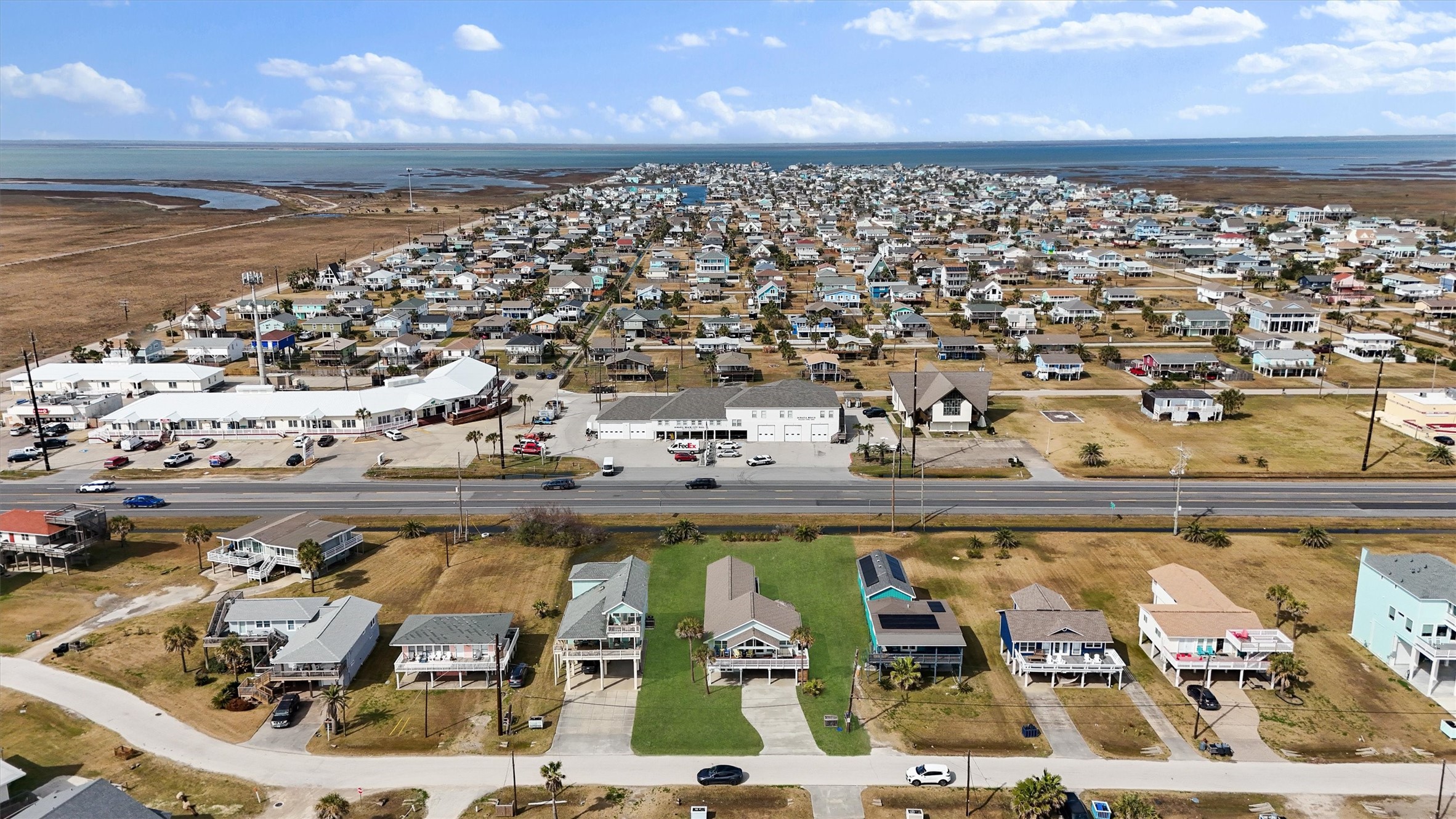16634 Jamaica Beach Road Galveston, TX 77554 - Photo 36 of 47 a view of a swimming pool and an ocean view
