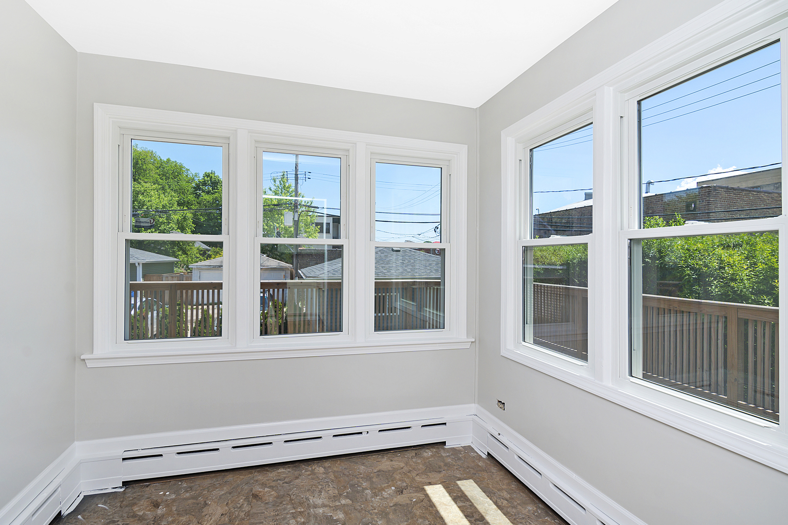 4017 North Spaulding Avenue Chicago, IL 60618 - Photo 12 of 30 a view of room with window and hardwood floor