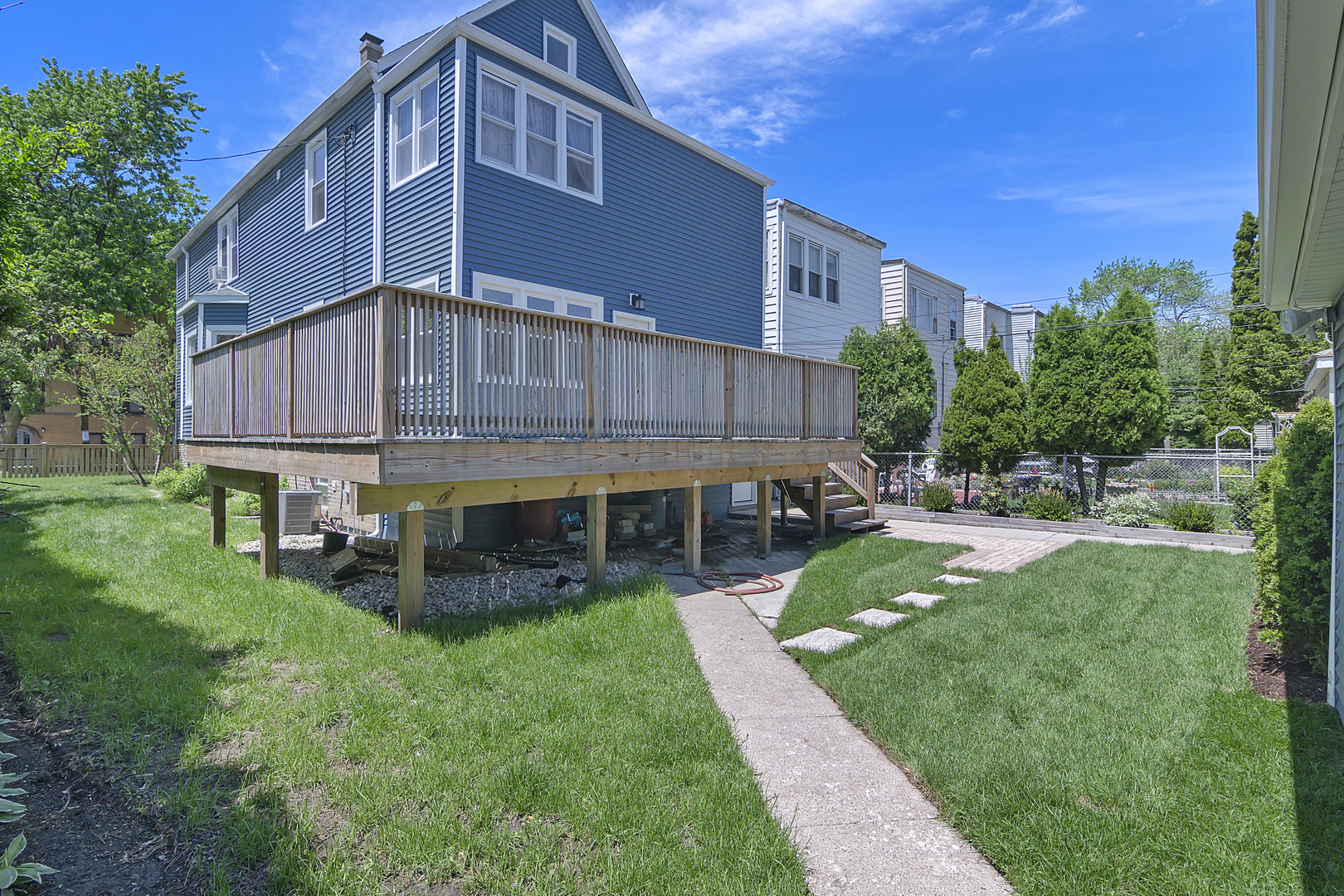 4017 North Spaulding Avenue Chicago, IL 60618 - Photo 19 of 30 a view of a house with a yard porch and sitting area