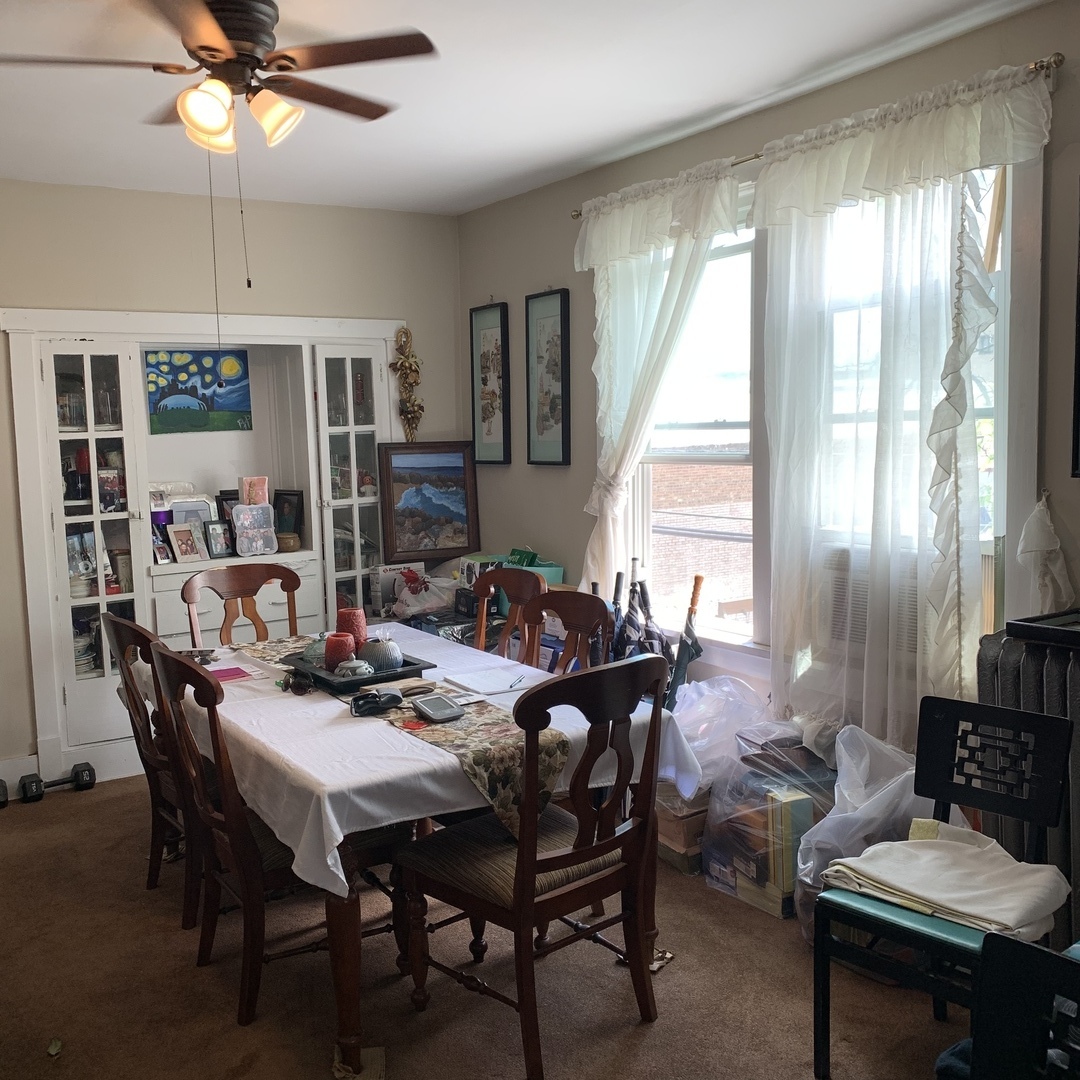 4017 North Spaulding Avenue Chicago, IL 60618 - Photo 25 of 30 a view of a dining room with furniture window and outside view