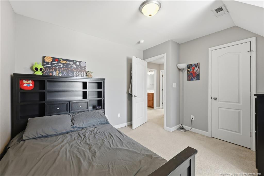 206 Blacksmith Lane Raeford, NC 28376 - Photo 30 of 48 a bedroom with a bed and a cabinets