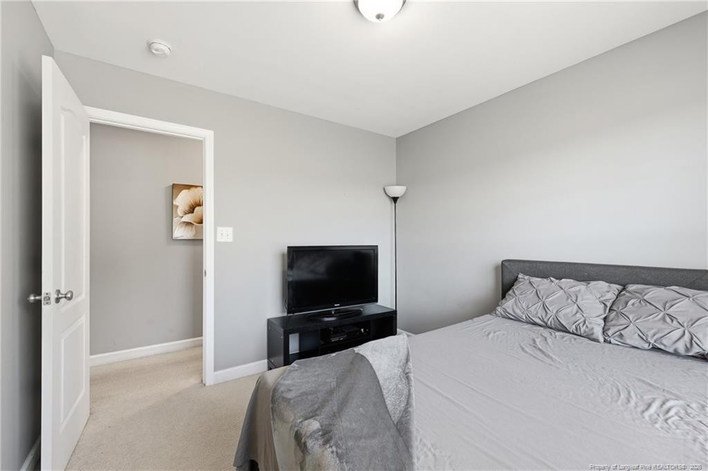 206 Blacksmith Lane Raeford, NC 28376 - Photo 34 of 48 a bedroom with a bed and a television