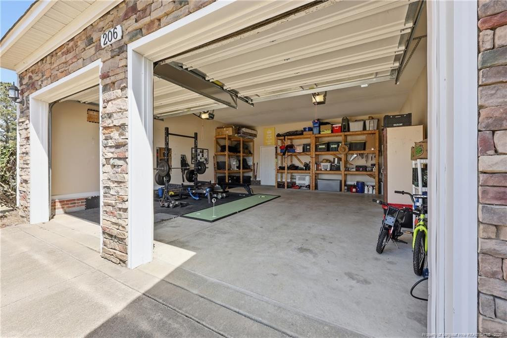 206 Blacksmith Lane Raeford, NC 28376 - Photo 39 of 48 a view of a room with gym equipment