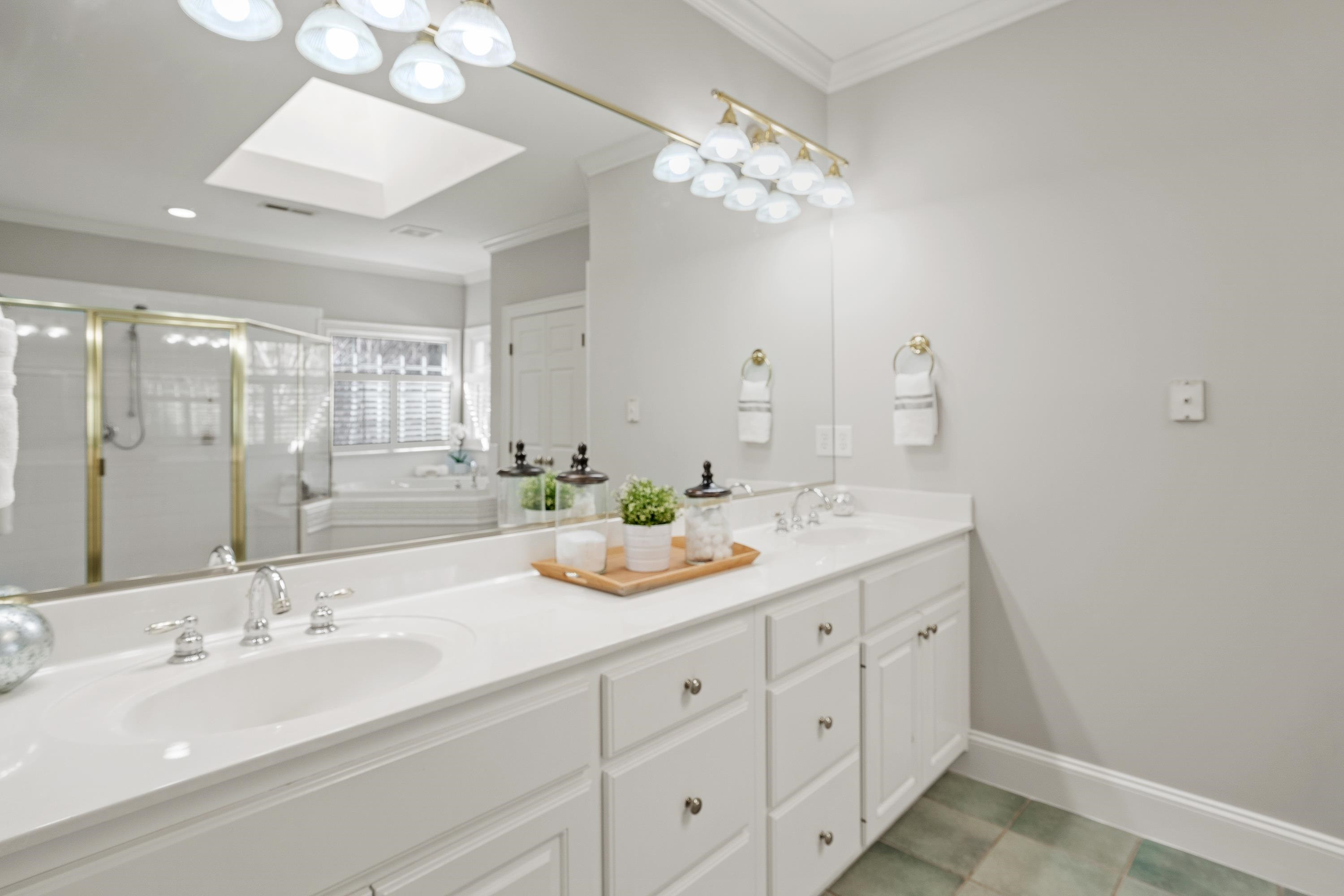 4732 Sharpstone Lane Raleigh, NC 27615 - Photo 34 of 76 Primary Double Vanity