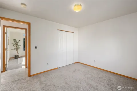 an empty room with window