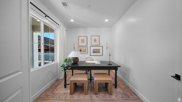 324 North Rhyolite Drive, Unit 87 Hurricane, UT 84737 - Photo 14 of 33 Office with baseboards and recessed lighting