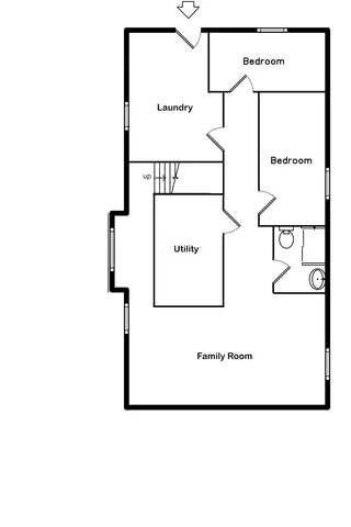 a living room with furniture flat screen tv and wooden floor