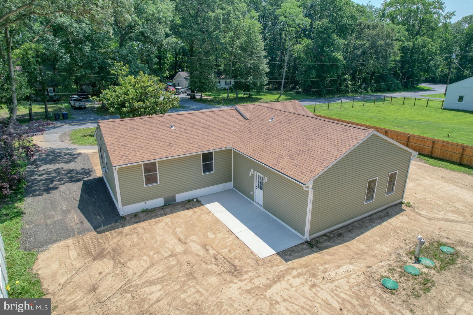 67 Morgans Choice Road Camden Wyoming, DE 19934 - Photo 42 of 56 an aerial view of a house having yard