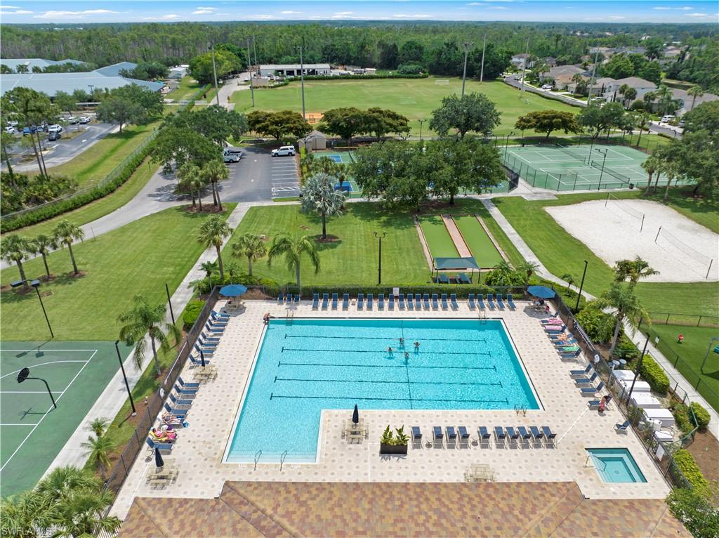 21632 Windham Run Estero, FL 33928 - Photo 43 of 50 an aerial view of a football ground