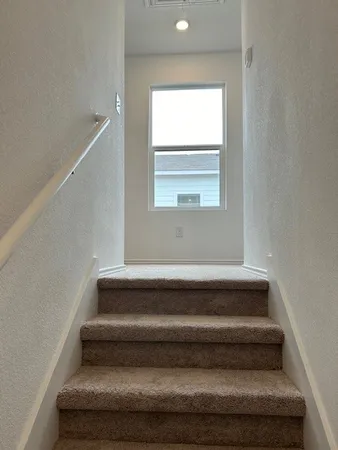 an empty room with window