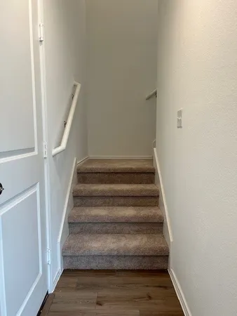 a view of staircase