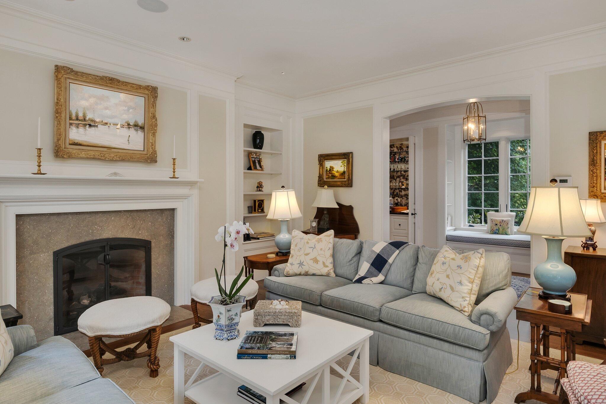 345 Windswept Way Osterville, MA 02655 - Photo 11 of 66 a living room with furniture and a fireplace