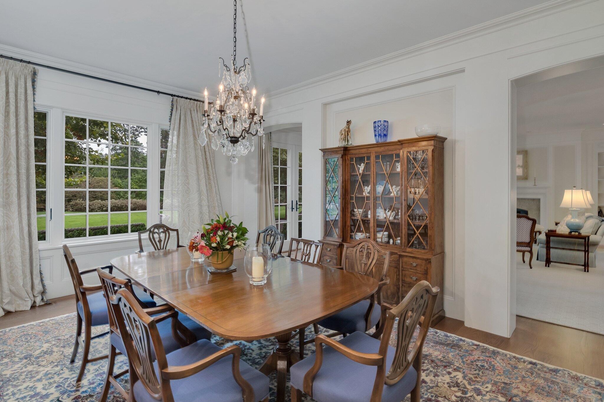 345 Windswept Way Osterville, MA 02655 - Photo 30 of 66 a view of a dining room with furniture window and outside view