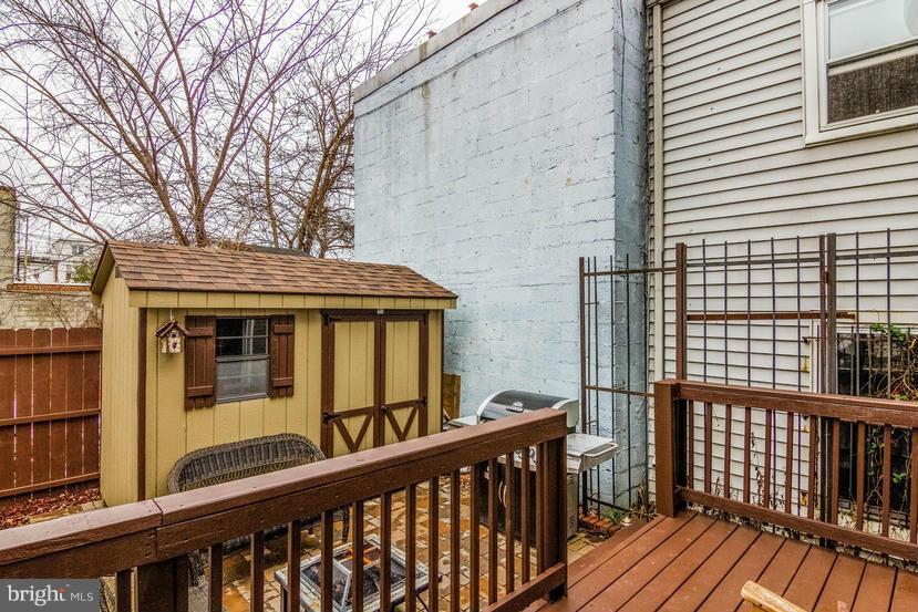 29 17th Street Southeast Washington, DC 20003 - Photo 22 of 30 a view of a house with a wooden fence