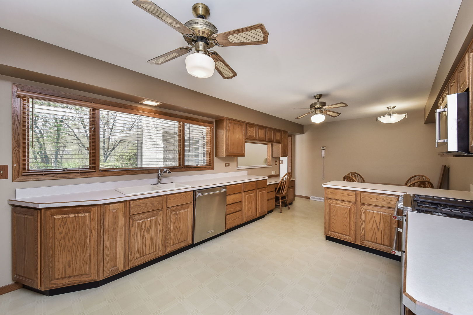 8S526 River Drive Naperville, IL 60565 - Photo 7 of 35 a large kitchen with a large window