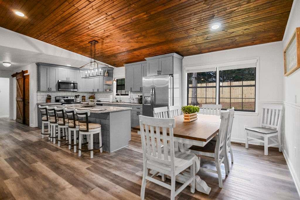 45 Wilderness Trail Blue Ridge, GA 30513 - Photo 13 of 52 a view of a dining room with furniture window and wooden floor