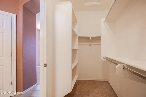 a view of closet