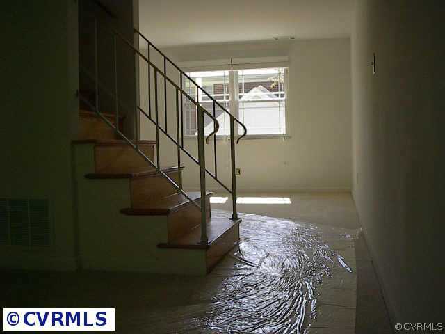 Exterior Front - First floor carpet (second floor wood)