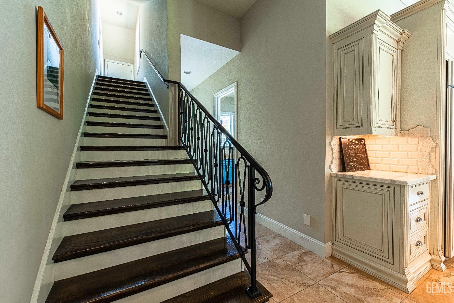 Undisclosed Address Bakersfield, CA 93314 - Photo 34 of 75 a view of entryway and hall with wooden floor