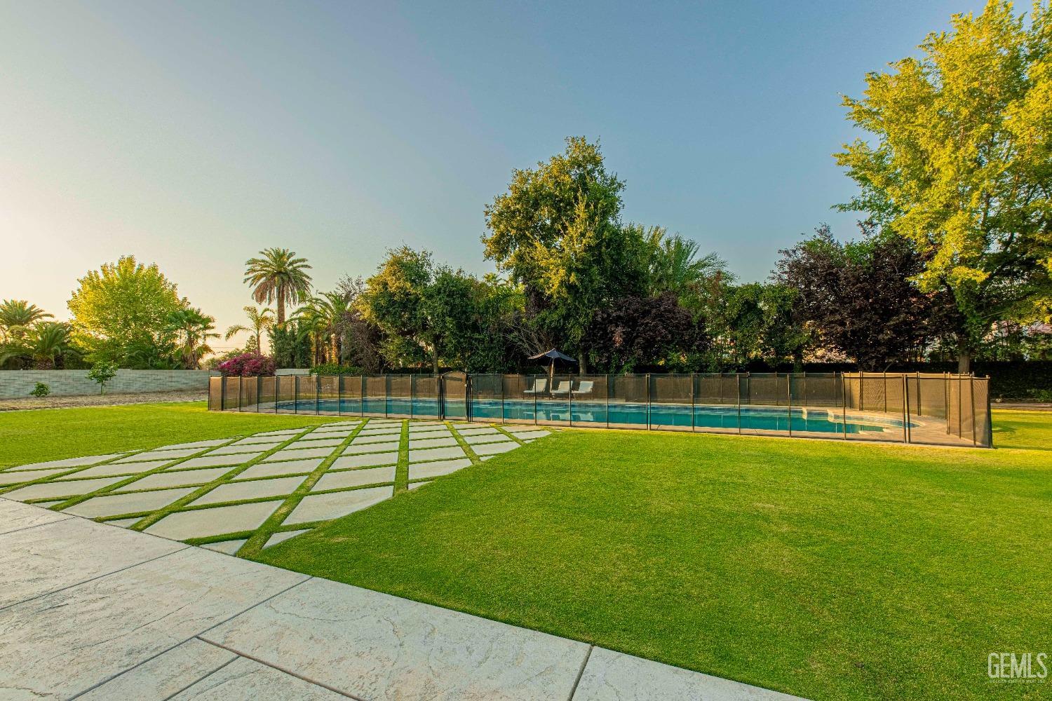 Undisclosed Address Bakersfield, CA 93314 - Photo 57 of 75 a view of a backyard