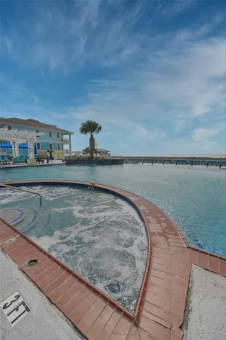 a view of a lake with a big yard