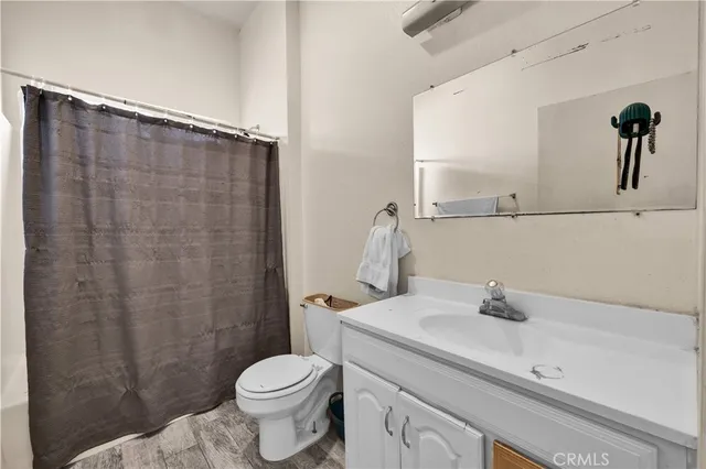 a view of an outdoor space and mountain view