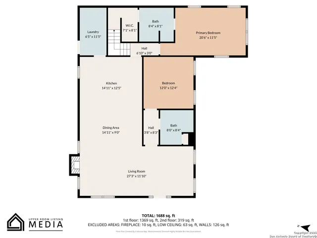 a picture of a floor plan
