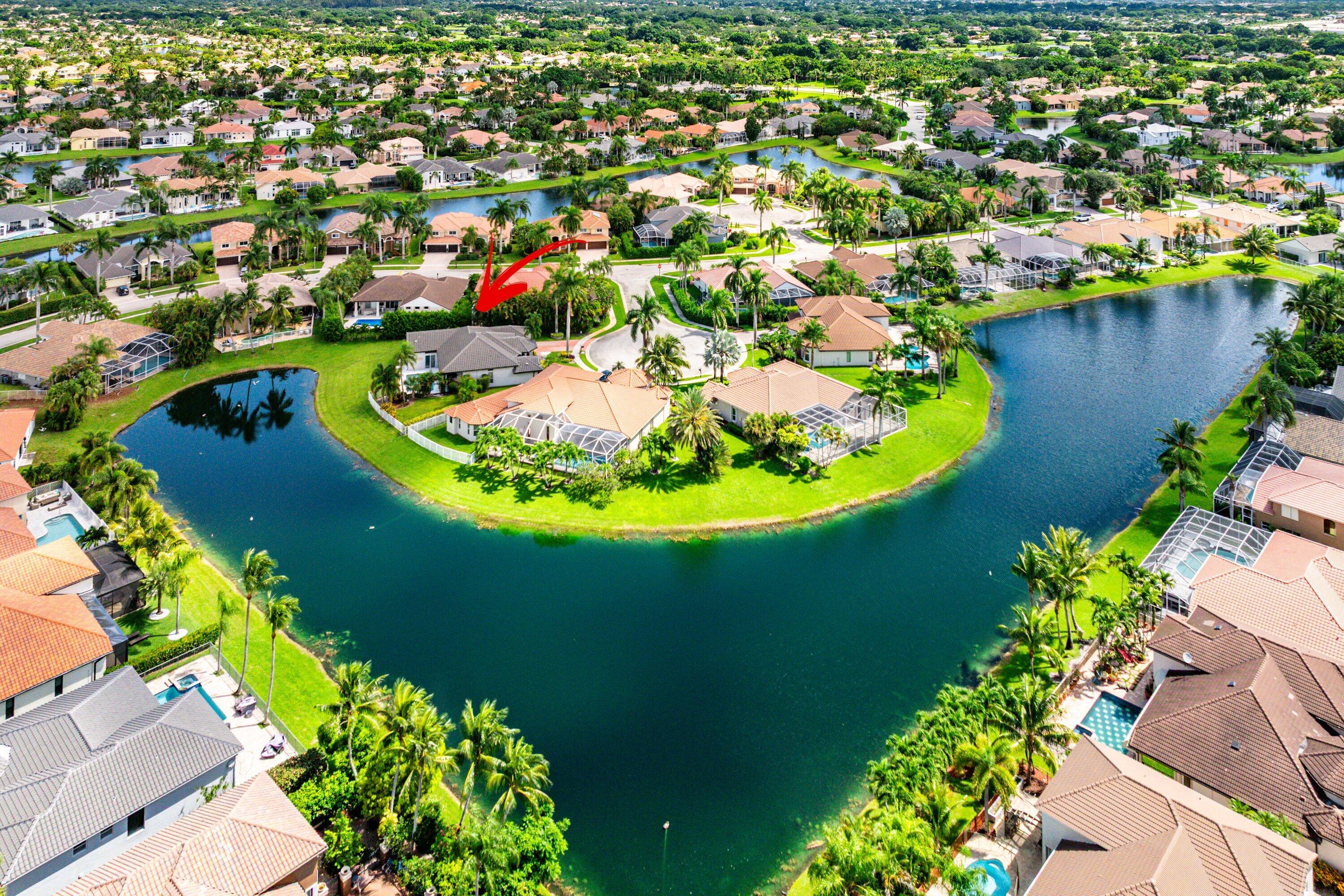 20139 South Key Drive Boca Raton, FL 33498 - Photo 43 of 51 Overhead Boca Isles