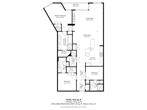 a front view of a multi story residential apartment building with yard and retail shops