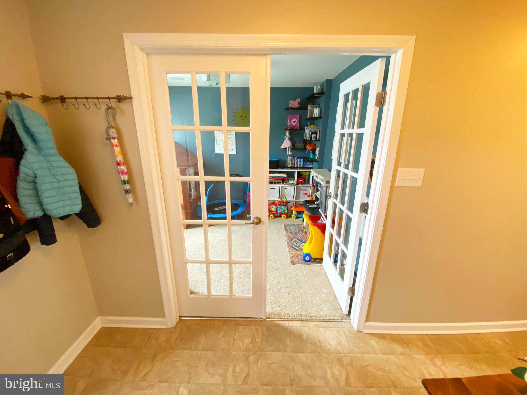 323 Schmidt Road Phoenixville, PA 19460 - Photo 5 of 33 Playroom/study with french doors