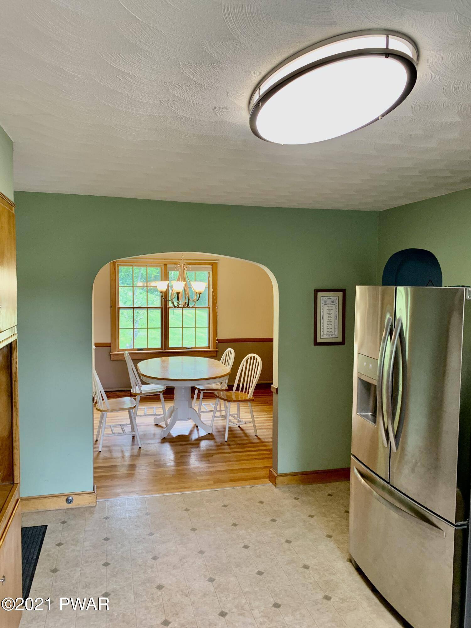 619 A Prompton Road Prompton, PA 18456 - Photo 11 of 50 KITCHEN / DINING RM VIEW