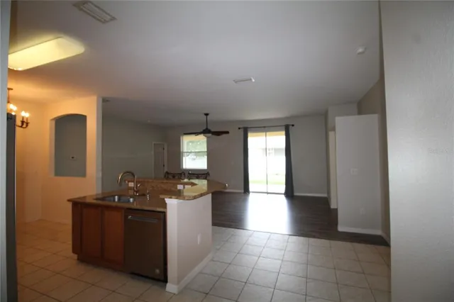 a view of a utility room and window