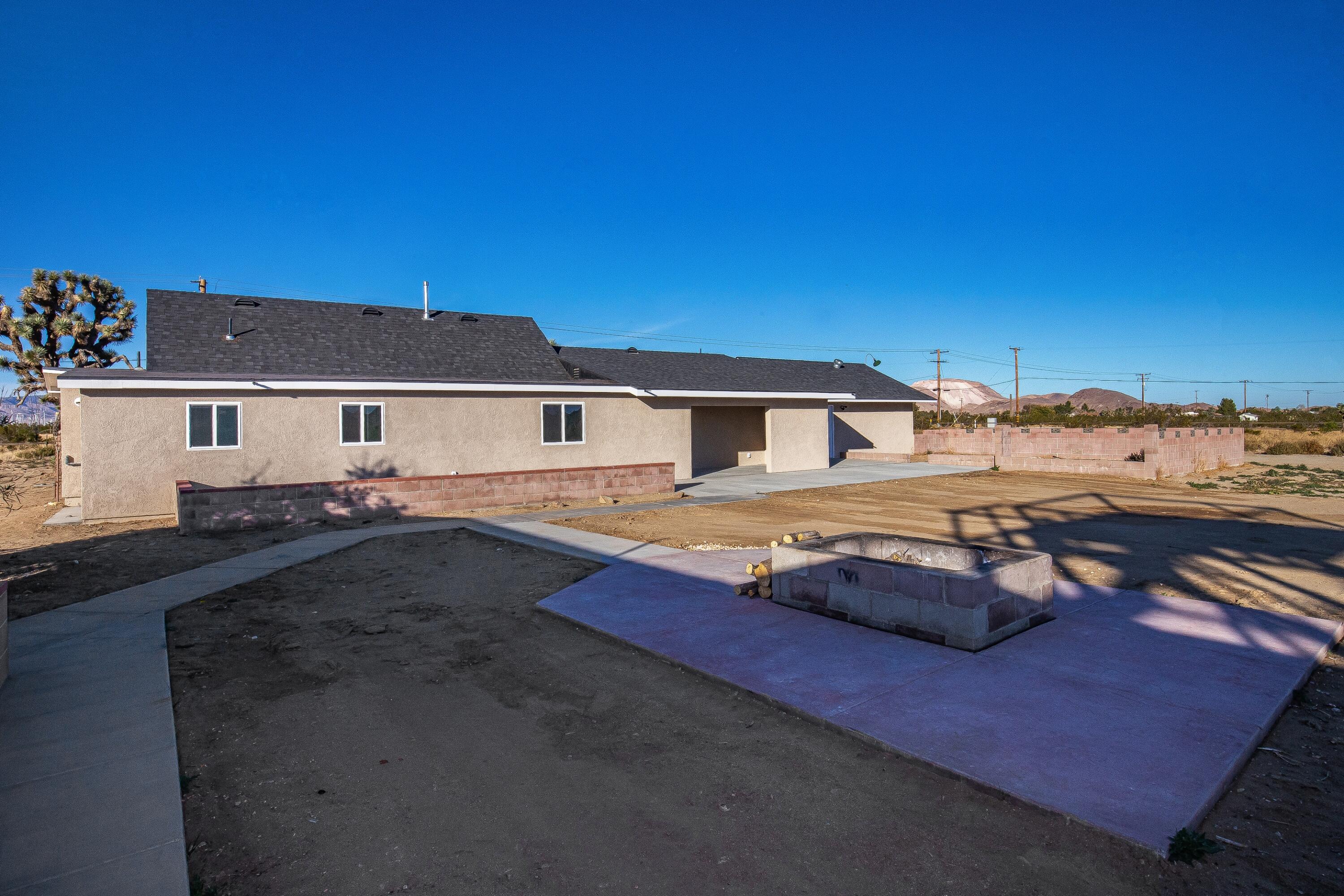 6532 Backus Road Mojave, CA 93501 - Photo 39 of 60 Backyard-Fire pit