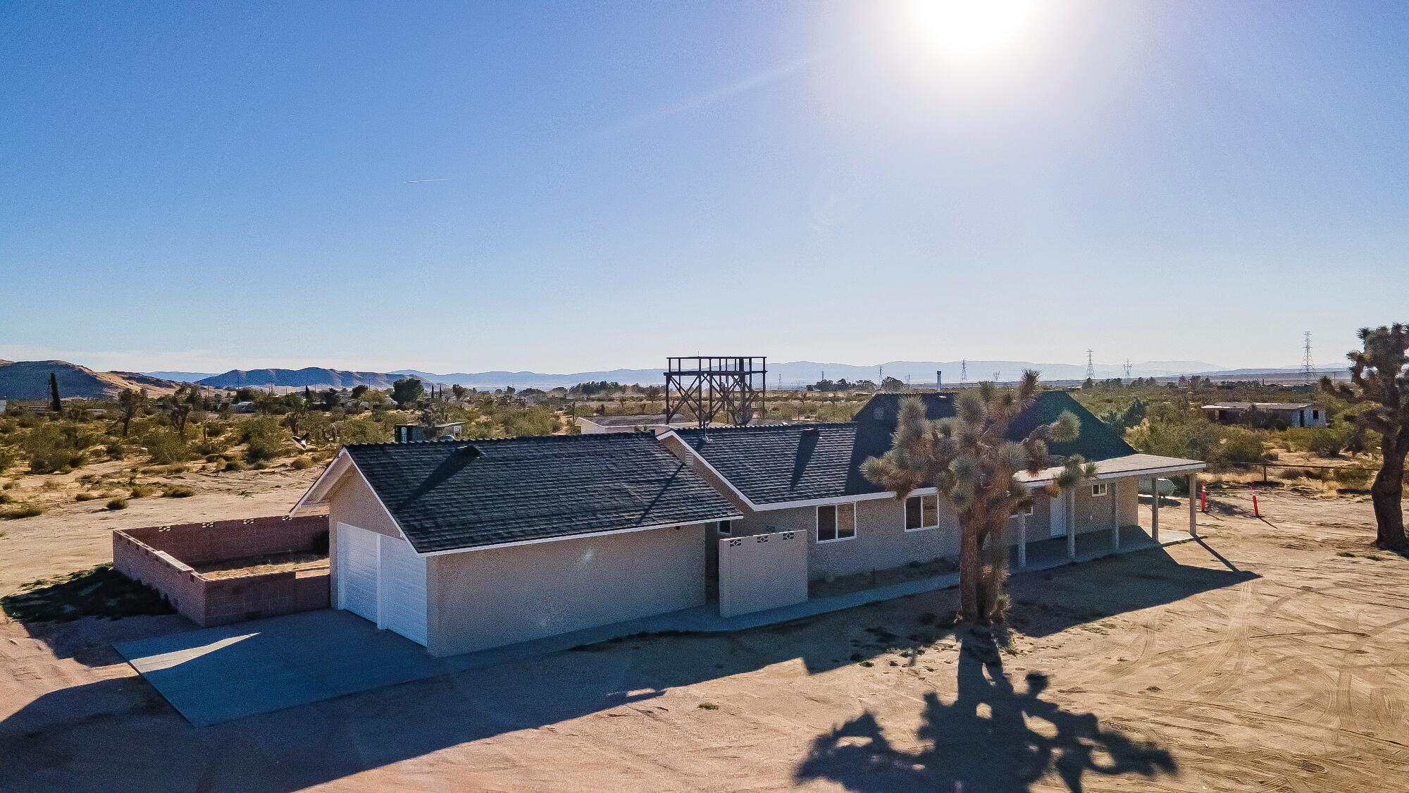 6532 Backus Road Mojave, CA 93501 - Photo 54 of 60 Drone- Front Home 3
