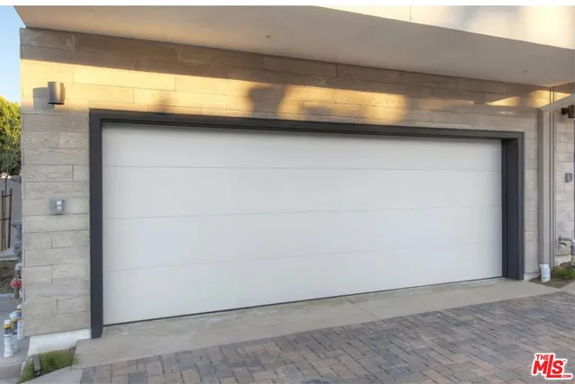 a front view of a building with street