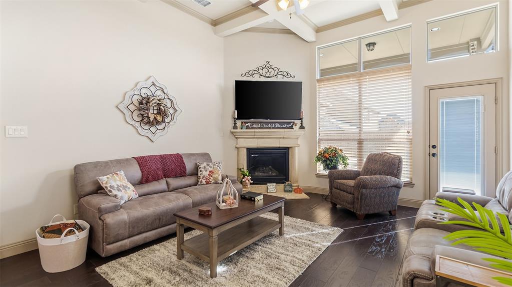 509 Alice Lane Fate, TX 75189 - Photo 11 of 36 Wall mounted Tv space above fireplace