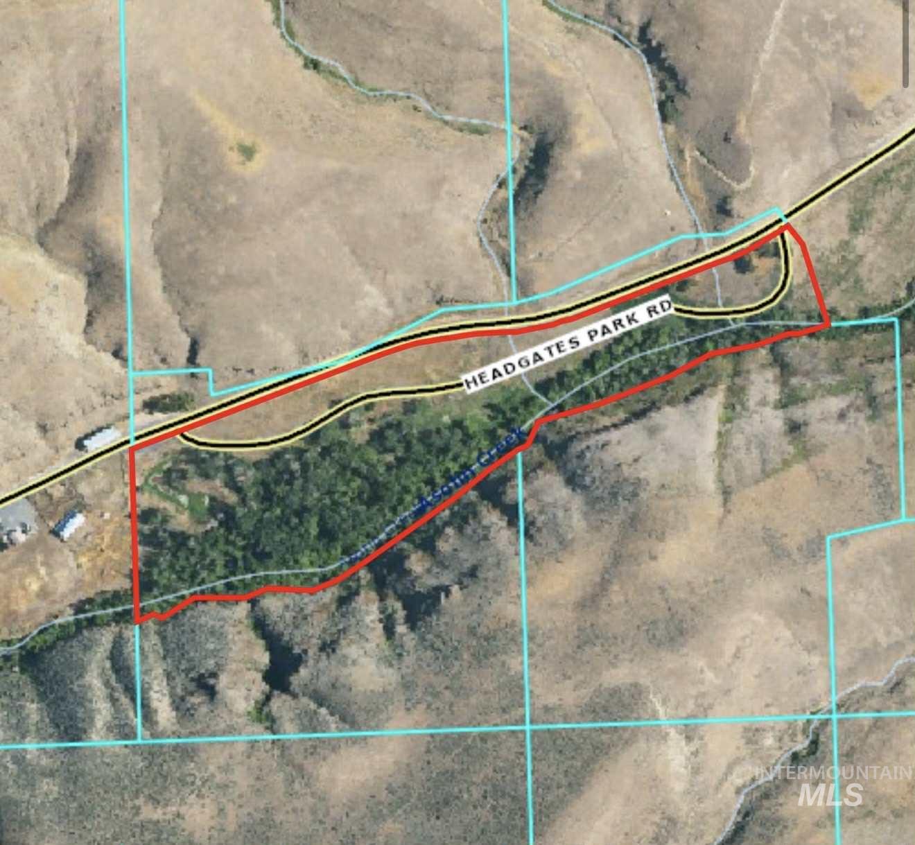 13761 Asotin Creek Road Asotin, WA 99402 - Photo 14 of 44 Map of property location featuring property boundaries highlighted