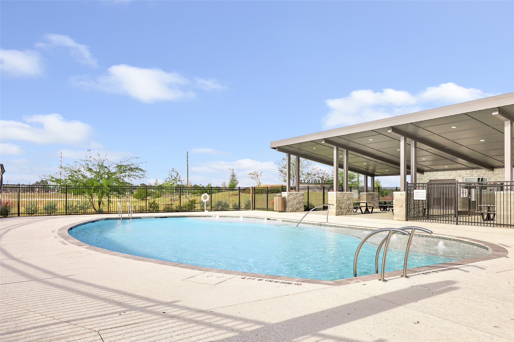 306 Springfield Shrs Court Crosby, TX 77532 - Photo 31 of 31 a view of a swimming pool with a lounge chair