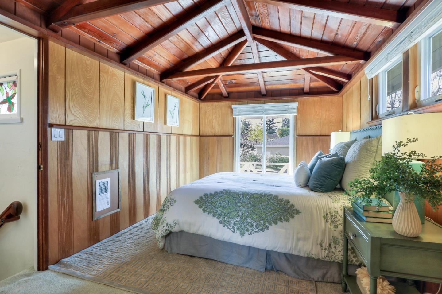 66 Church Street Mountain View, CA 94041 - Photo 27 of 45 a bedroom with furniture and a large window