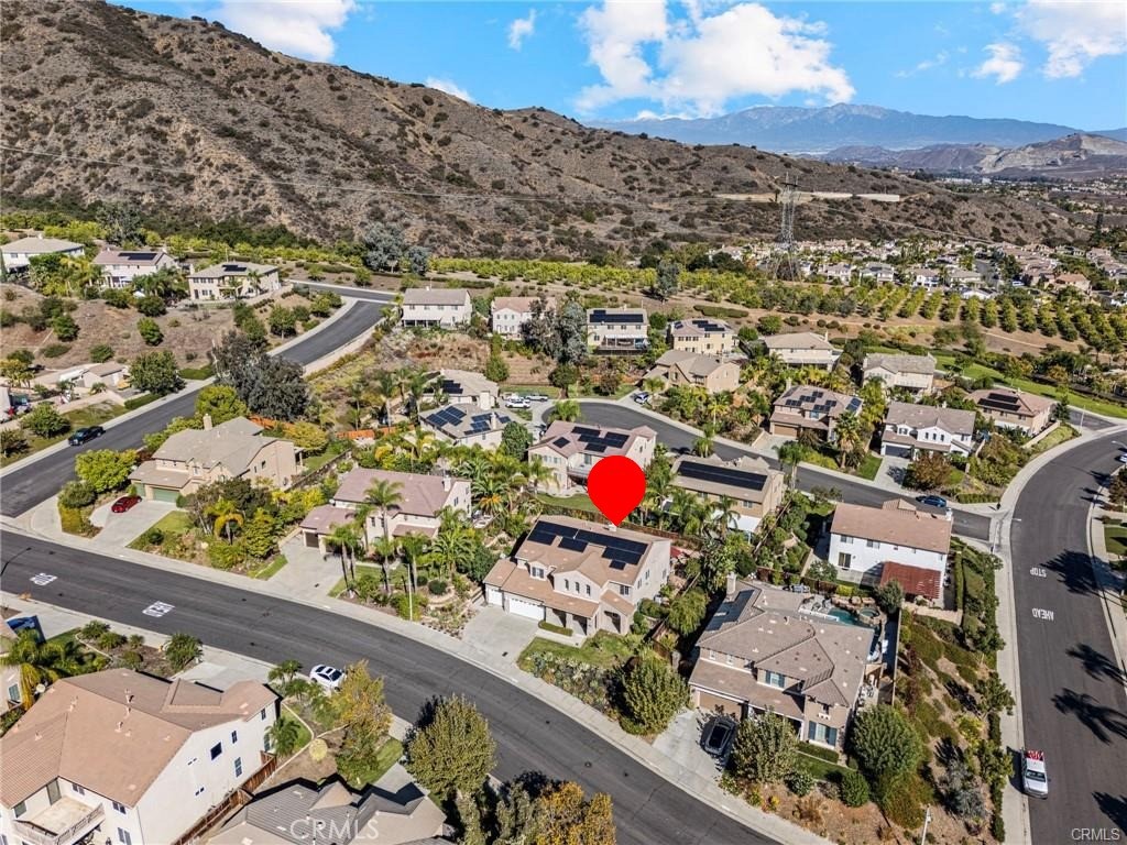 8634 Hunt Canyon Road Corona, CA 92883 - Photo 5 of 31 an aerial view of residential houses and outdoor space