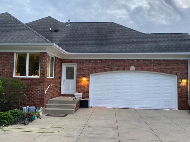 9261 Ruth Court St. John, IN 46373 - Photo 39 of 48 a front view of a house with garage