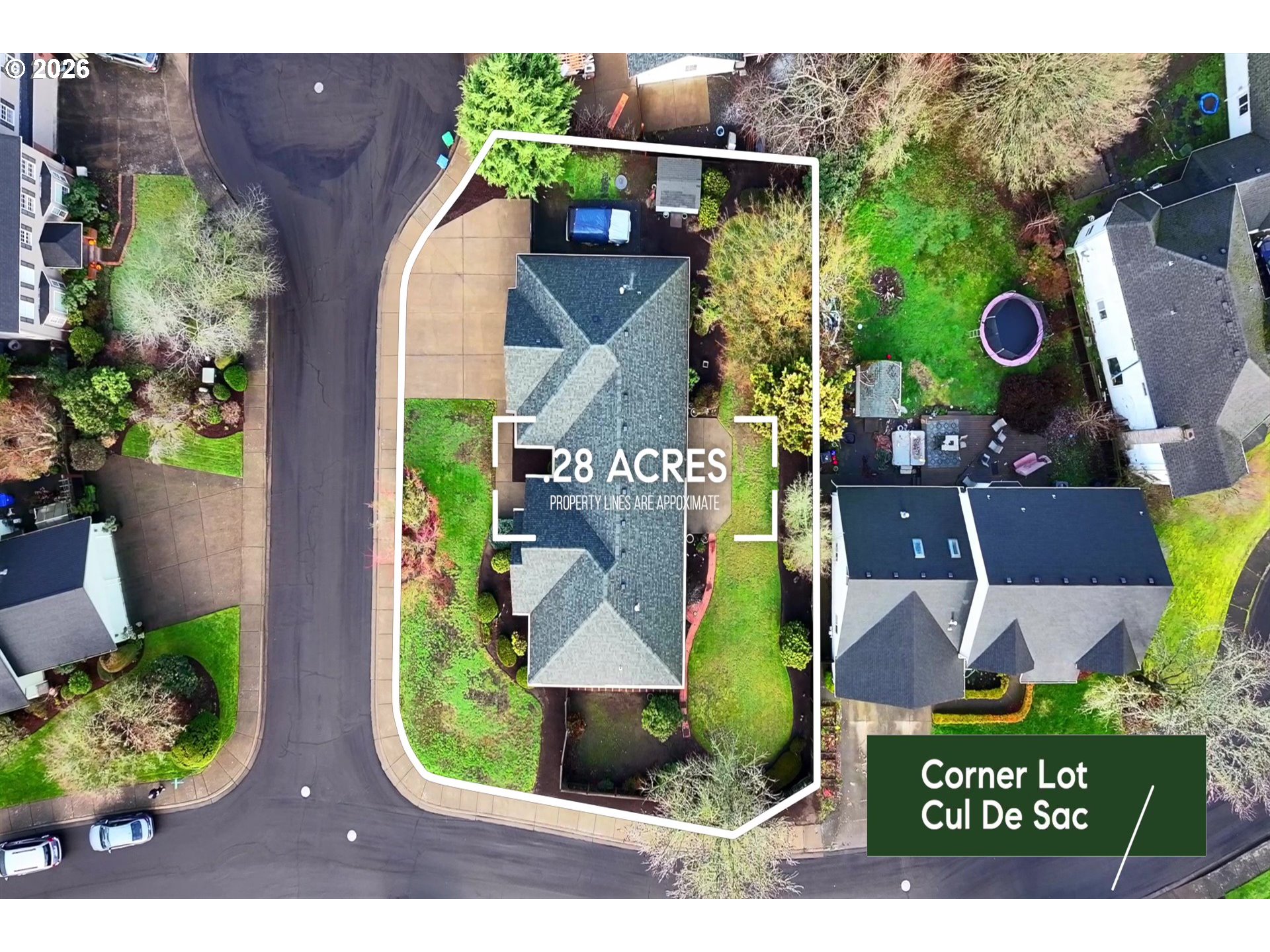 223 Beringer Court Eugene, OR 97404 - Photo 47 of 48 an aerial view of a house