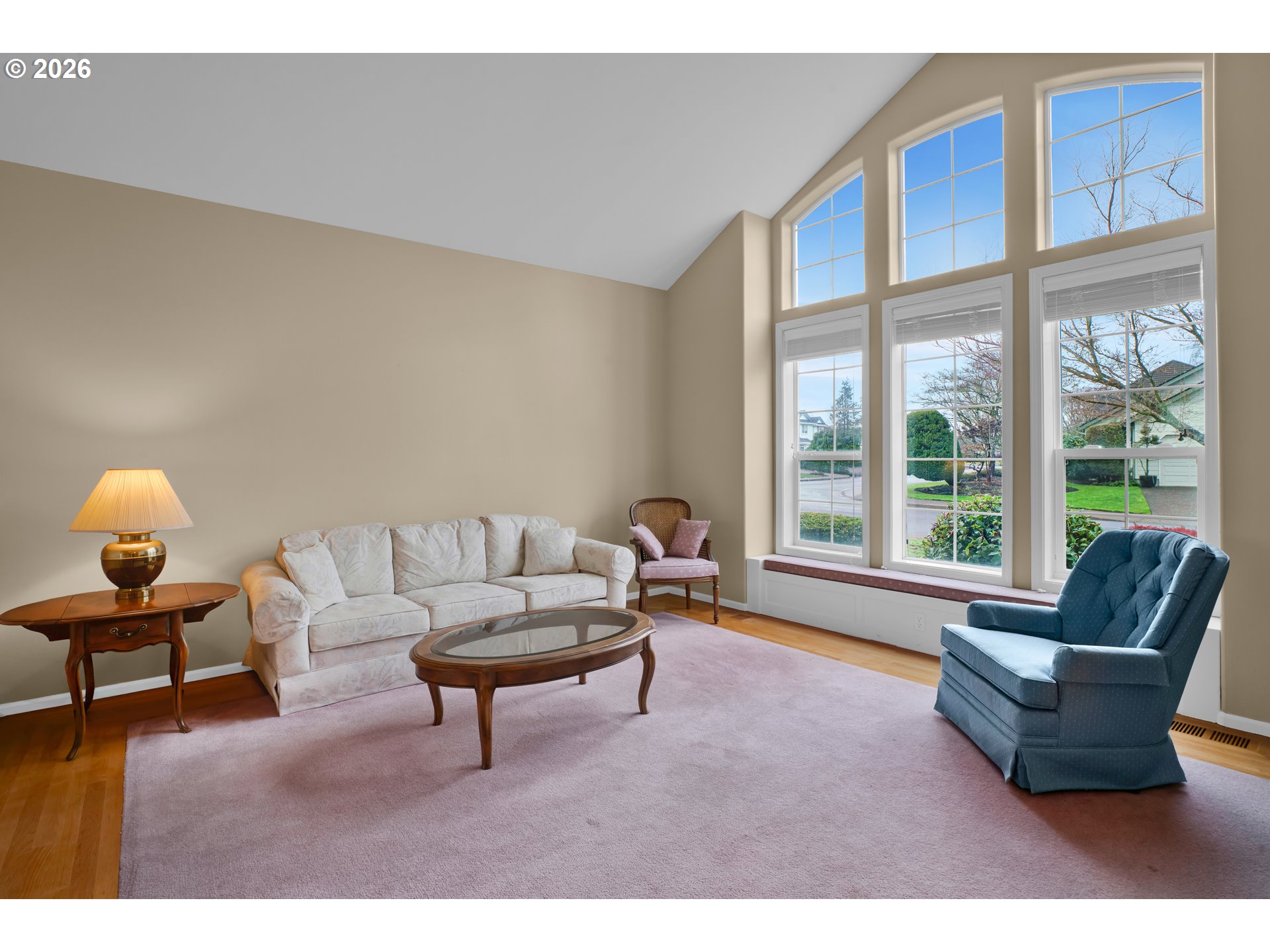 223 Beringer Court Eugene, OR 97404 - Photo 6 of 48 a living room with furniture and a large window