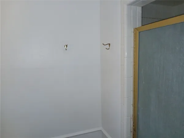 a close up view of a shower