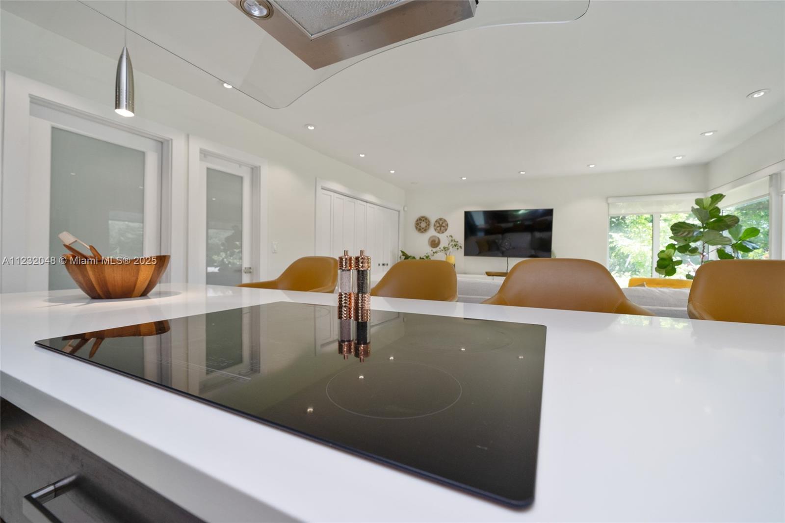 7544 Southwest 78th Terrace Miami, FL 33143 - Photo 15 of 60 a kitchen with stainless steel appliances granite countertop a sink a stove and a refrigerator