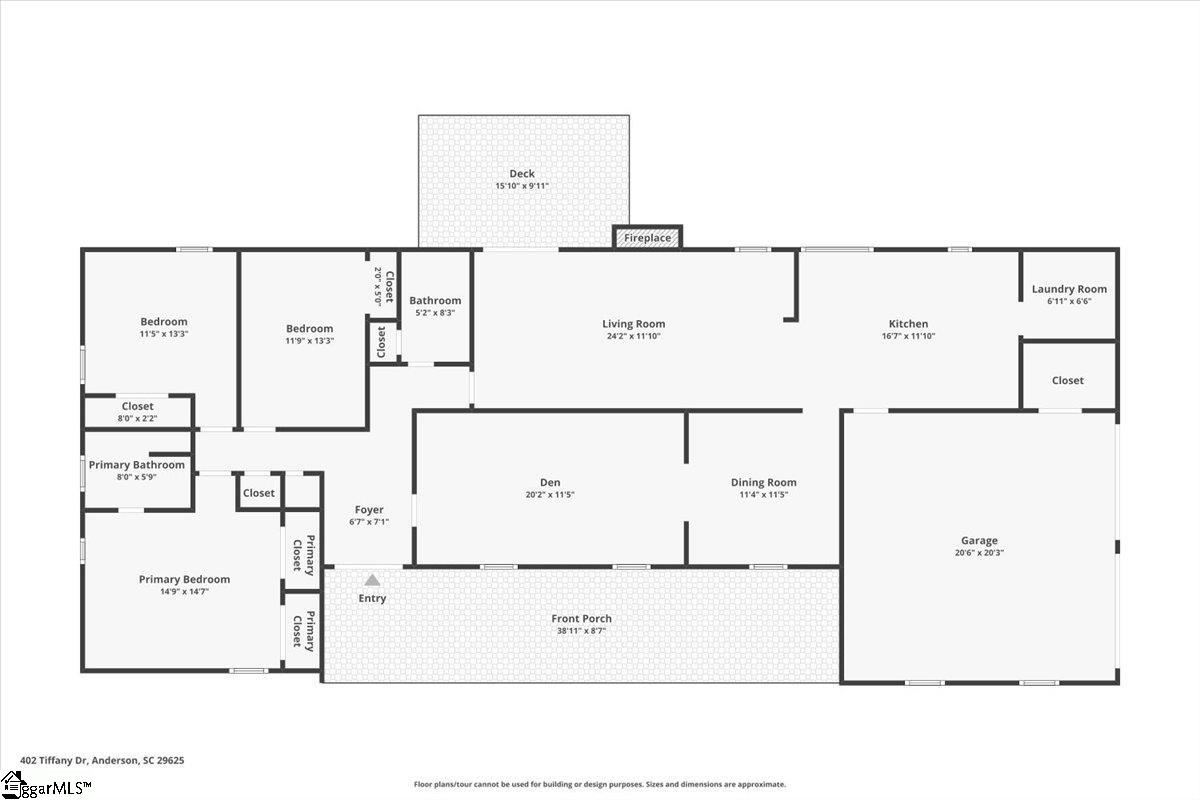 402 Tiffany Drive Anderson, SC 29625 - Photo 18 of 35